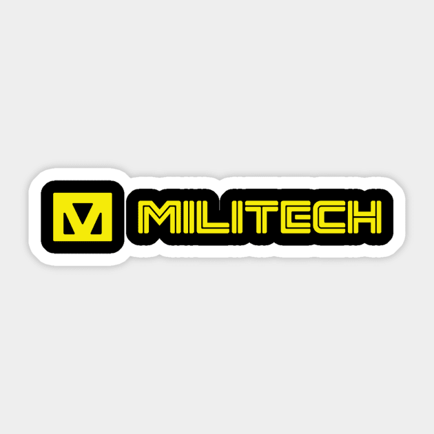 Militech Sticker by MindsparkCreative